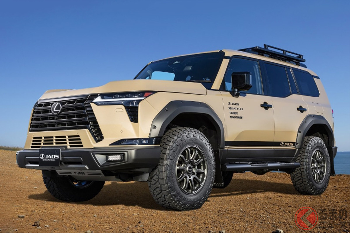 「オープンカントリー アールティー トレイル(OPEN COUNTRY R/T TRAIL)」を装着したLEXUS GX