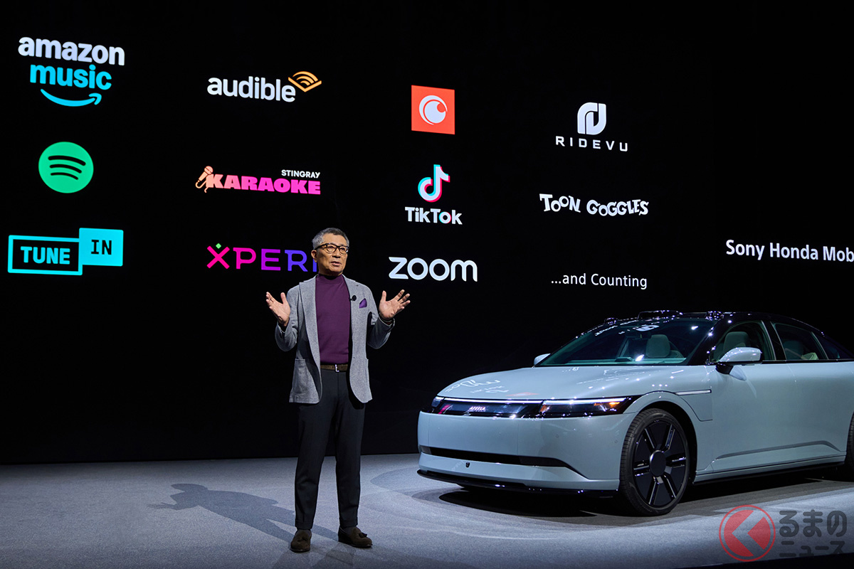 ソニー・ホンダ・モビリティはCES2025でAFEELA 1を発表! 色々な機能が搭載される?