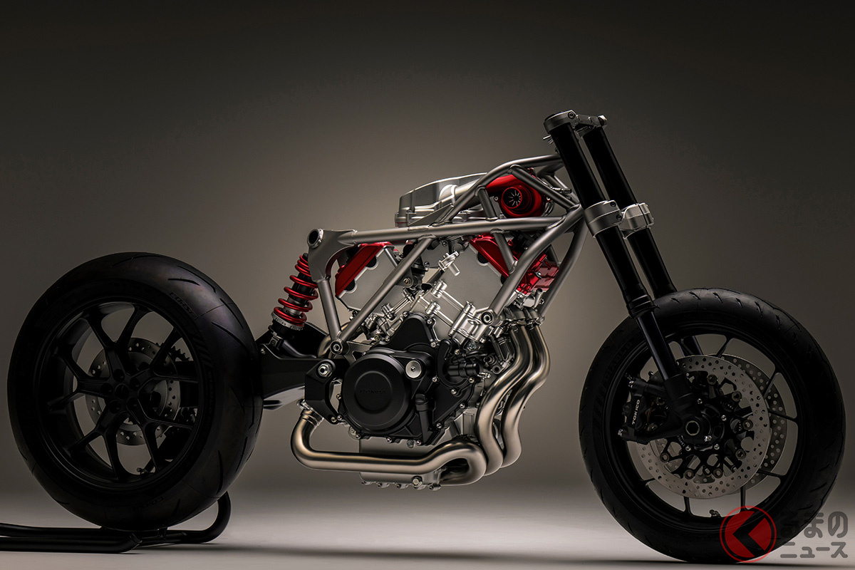 二輪車として世界初の電動過給機付き新型V型3気筒エンジンが近い将来登場!