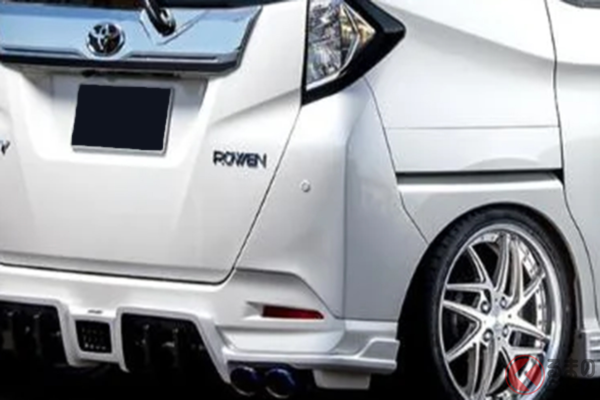 トヨタ「ルーミーRowenコンプリートカー」に反響集まる!(画像提供:Rowen横浜店)