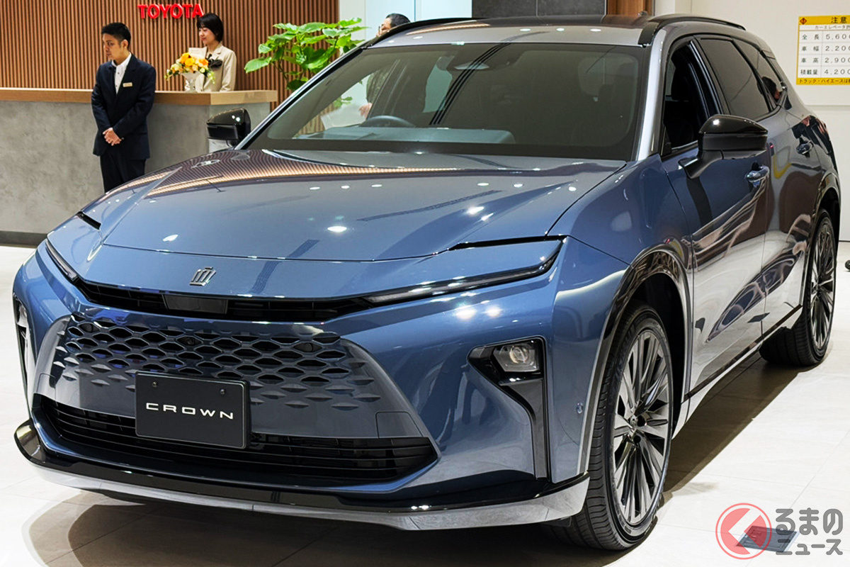 まもなく発売? トヨタ「クラウンエステート」(プロトタイプ)