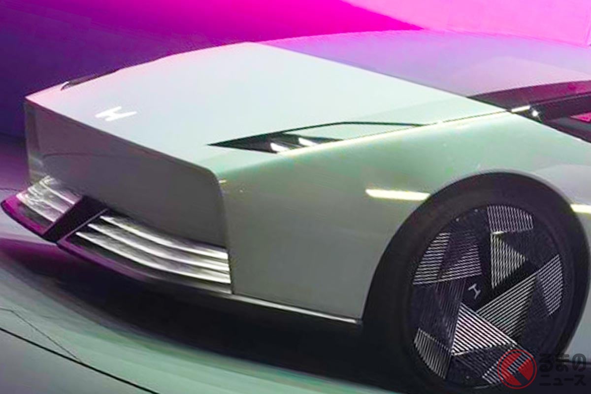 ホンダの新型車は「まるでスーパーカー」!?(現地撮影:山本シンヤ)