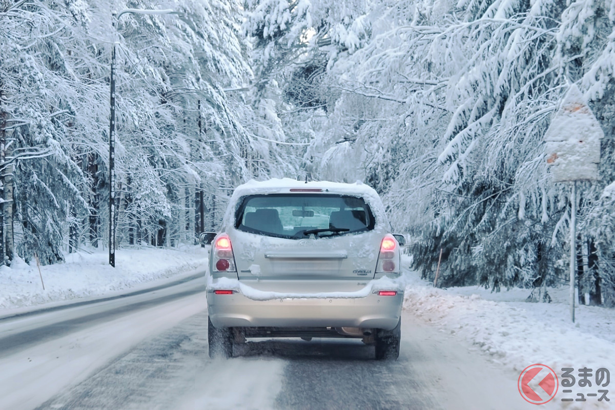 雪道・アイスバーンではとにかく「急」のつく運転は厳禁!