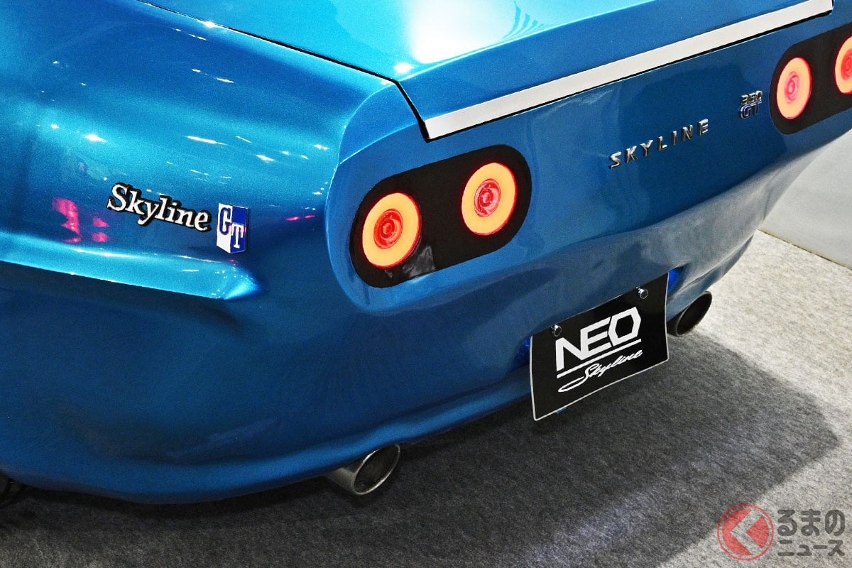 日産京都校の学生による「NEO SKYLINE」