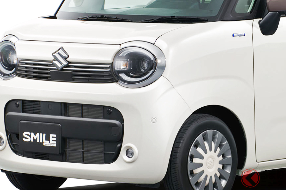 より「スマイル」な顔になった! スズキ 新型「ワゴンR スマイル」