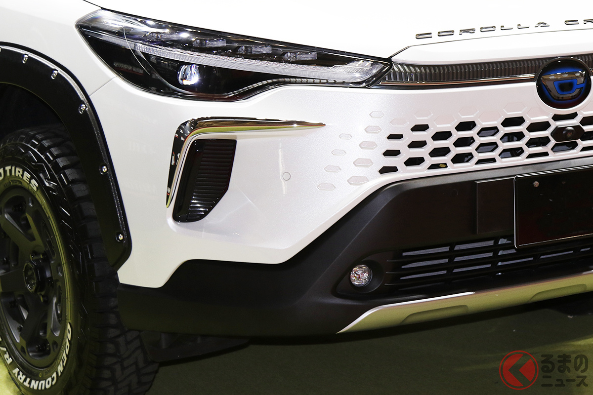 レクサスっぽい顔に大注目! アクセルオート「AXELL カローラクロス」に反響集まる!