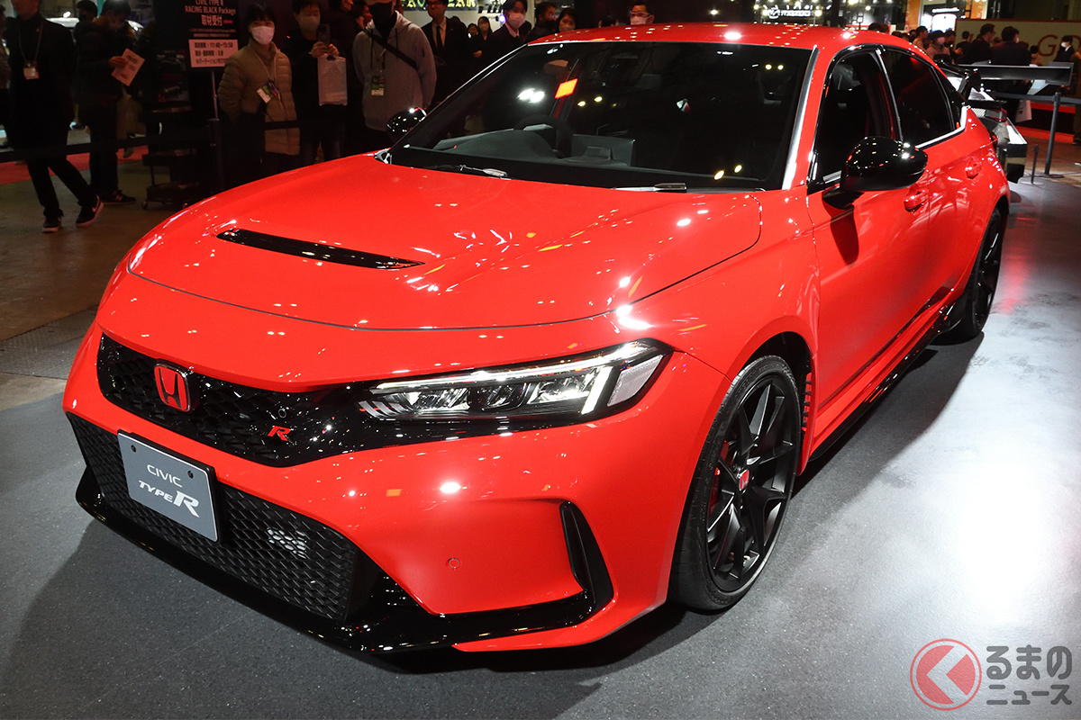 ホンダ「シビック TYPE R RACING BLACK Package」(撮影:東京オートサロン2025)