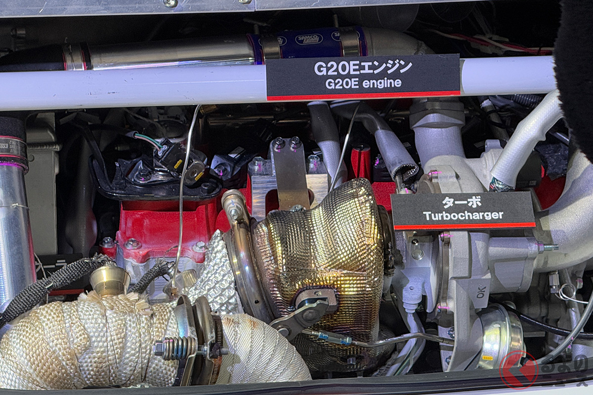開発中の新2.0L直列4気筒ターボ(G20E)には期待大!