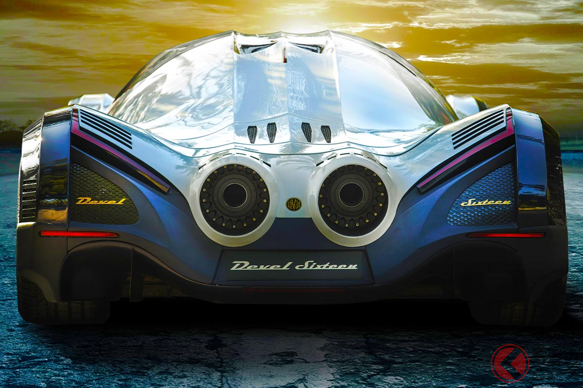 「16気筒エンジン」搭載のハイパーカー!