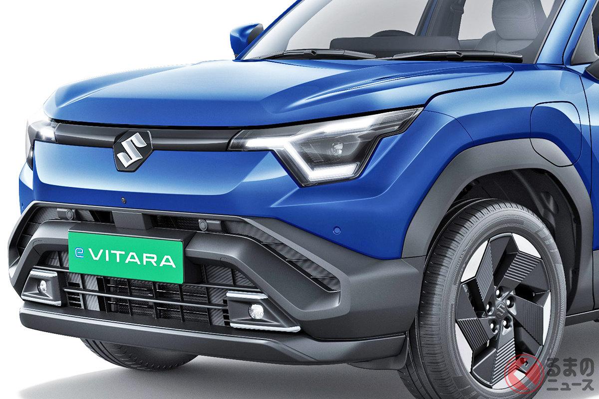 “カクカク”デザインの精悍モデル! スズキ新型「イービターラ」