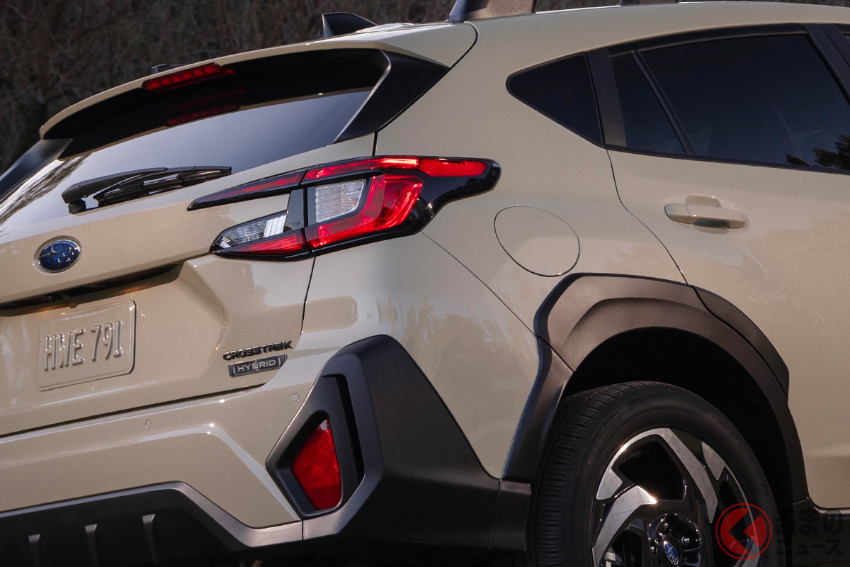 本格ハイブリッドを搭載したスバル「クロストレック」