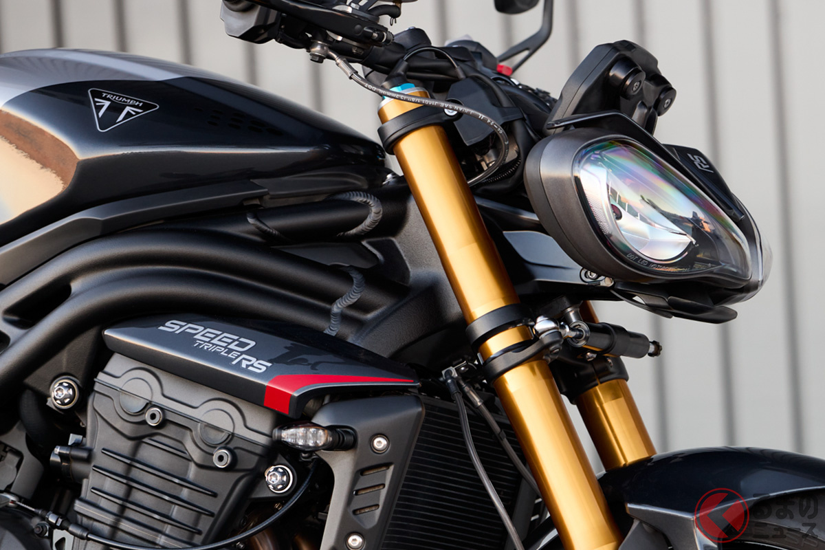 トライアンフ 新型「スピードトリプル 1200 RS」