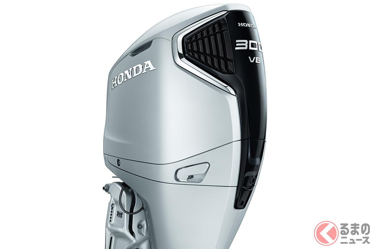 ホンダの船外機にはまだV8がある！ 新型船外機「BF300」