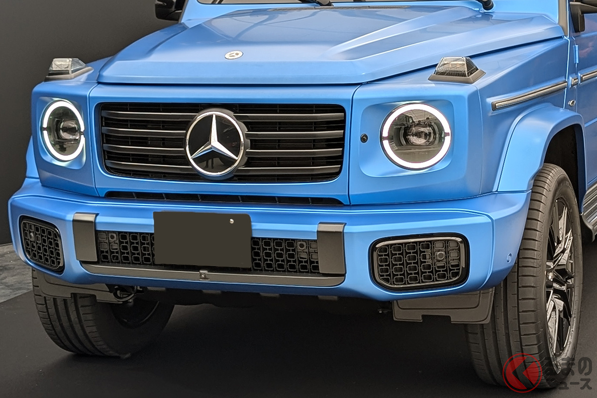 「ゲレンデ」の愛称で人気な「Gクラス」の他の高級車とは異なる魅力とは?(写真はG580 with EQ Technology)