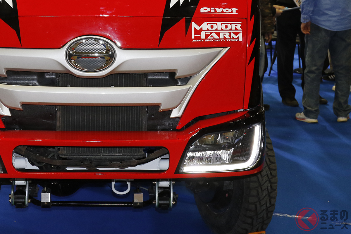 ジムニーなのに日野のトラック顔! NATS「NATS MINI RANGER(ミニレンジャー)」に反響集まる!