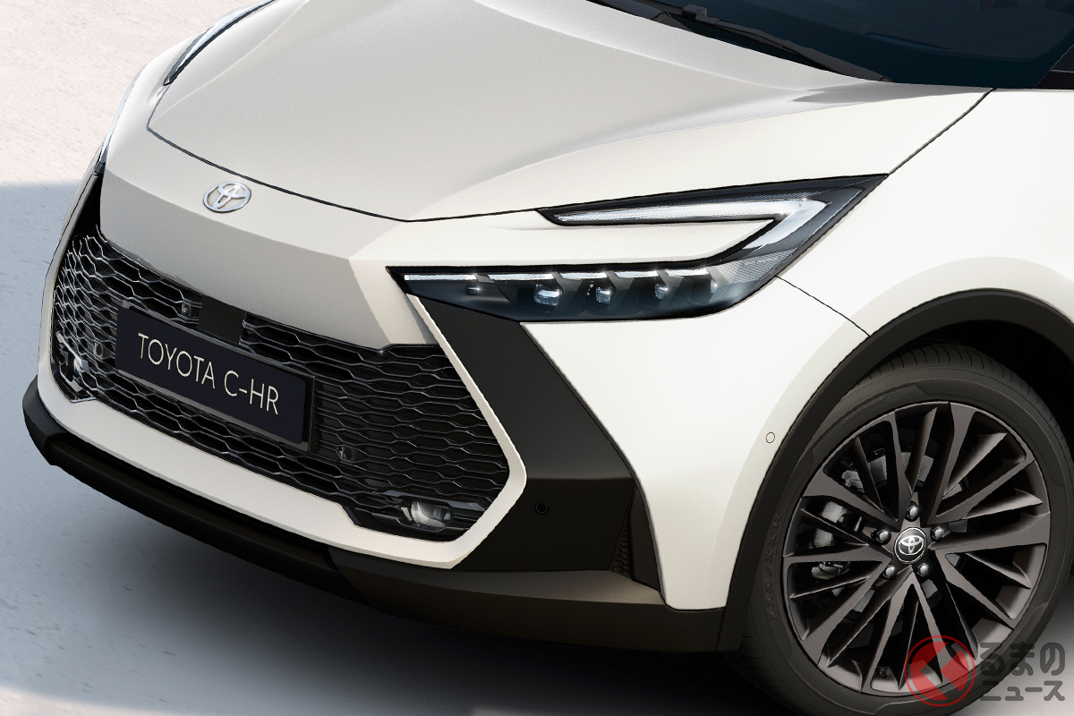 最新のトヨタ「C-HR」