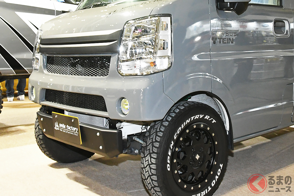 リフトアップがカッコいい! TAS出展の「オフタイムBASE」に反響集まる