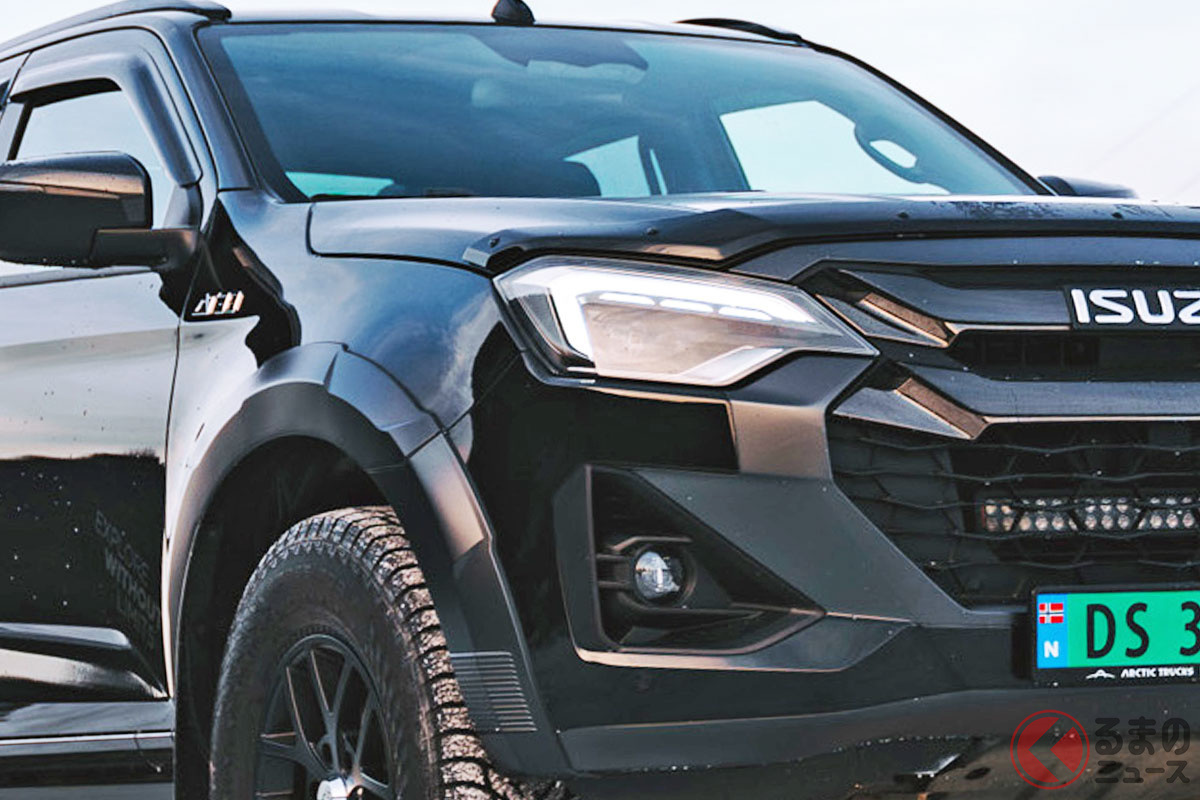 いすゞ「D-MAX」(ノルウェー仕様)