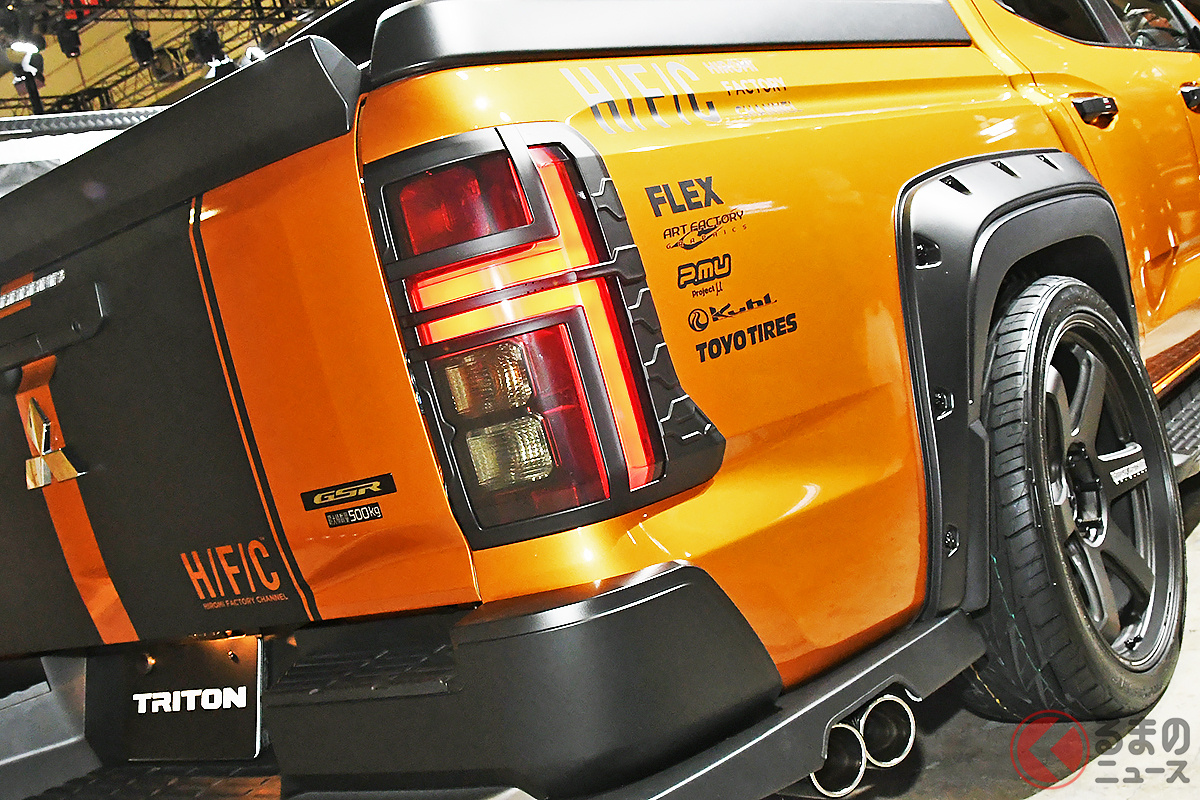 マフラーは横出し! めちゃカッコいい「四駆カスタム」の正体とは!?