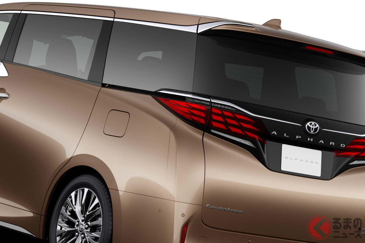 最上級のトヨタ「アルファードPHEV」
