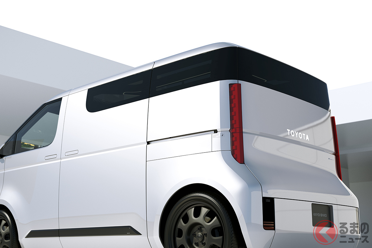 トヨタ「KAYOIBAKO(カヨイバコ)」は拡張性大な次期「ハイエース」の姿だった!?