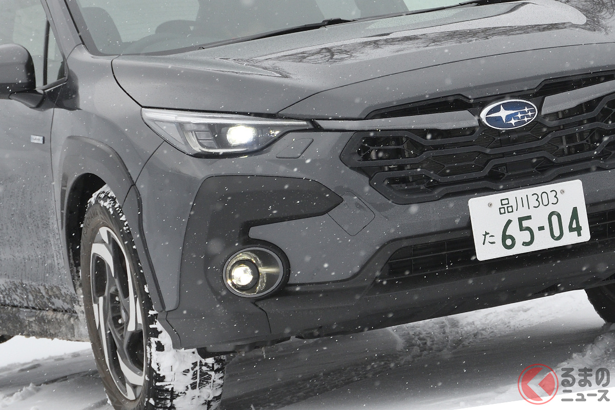 スバル初の本格ハイブリッドを搭載した「クロストレック」