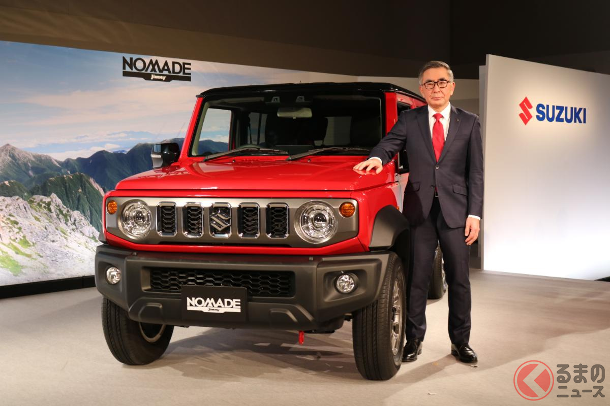 増産で受注再開、早期納車への期待が高まるジムニーノマド