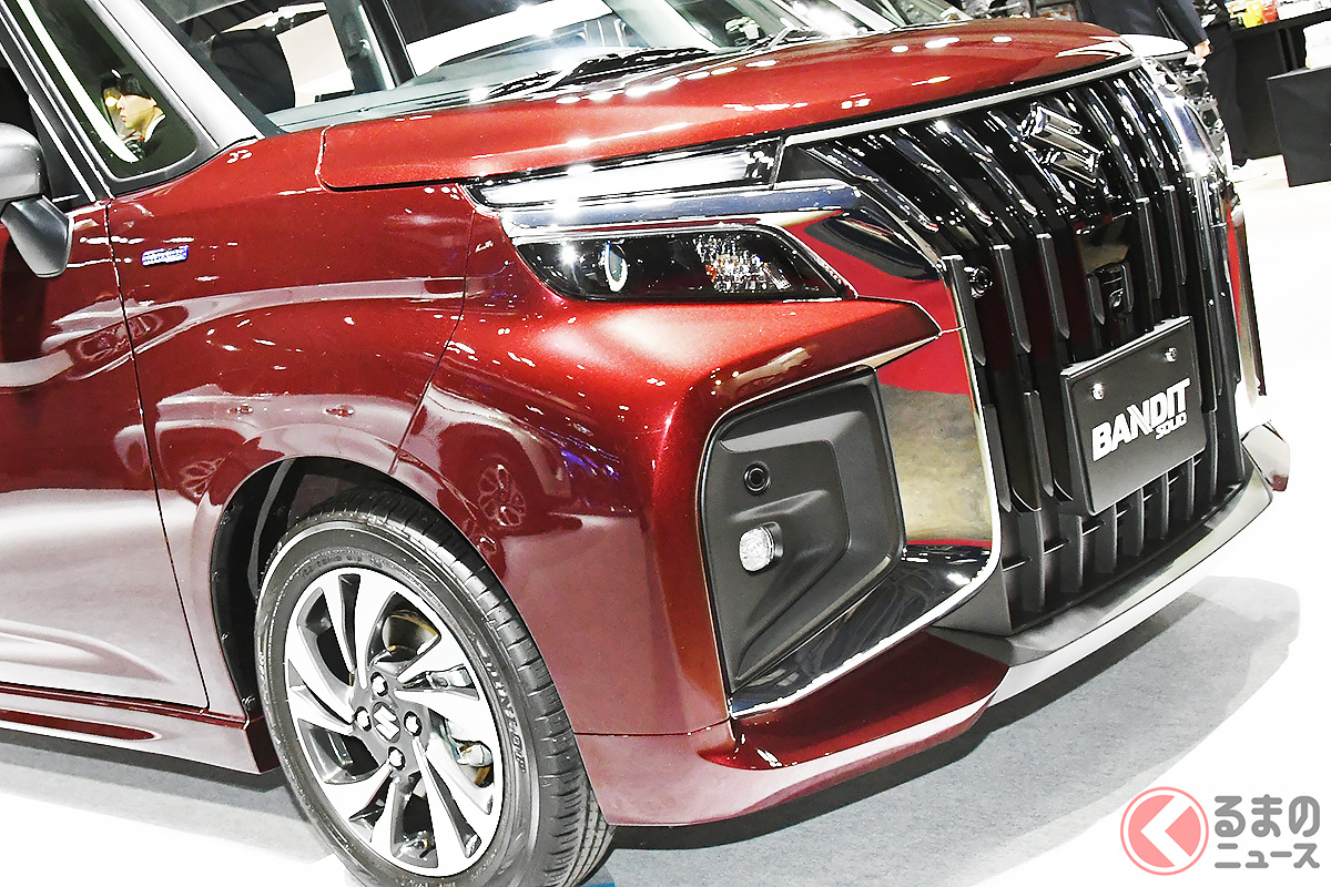 迫力がスゴい! スズキ 新型「ソリオ バンディット」マイナーチェンジモデル