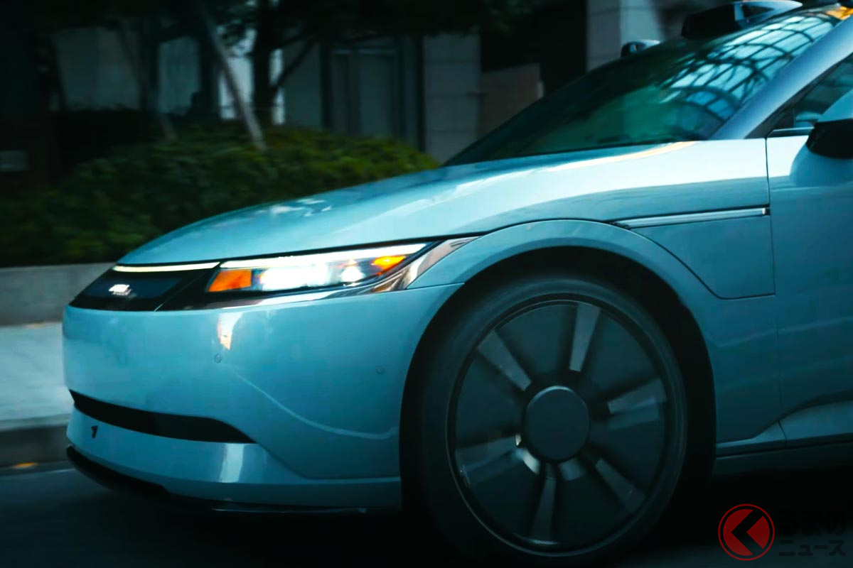 ソニー・ホンダの新型車「AFEELA 1」日本初公開!(※画像は米国仕様)