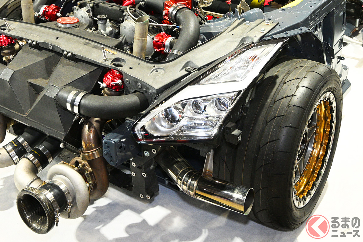 フレーム展示のため普段は見ることができない部分まで見れます!