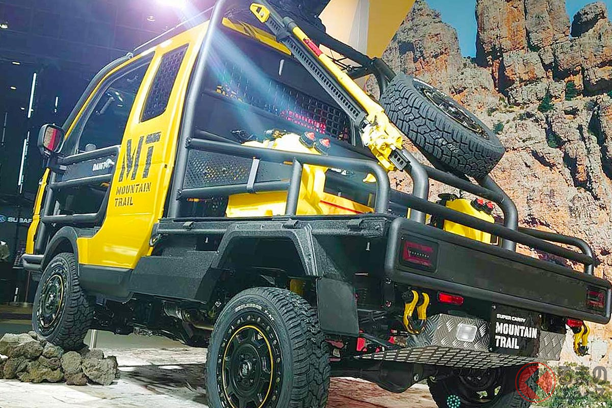 スズキが斬新「“SUV”軽トラ」を提案!