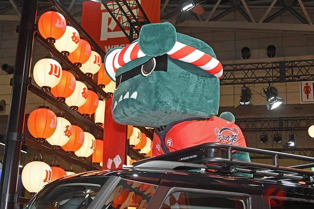 「東京オートサロン2026」三菱ブースは「デリカミニ」&「デリ丸。」祭りで大いに盛り上がりを見せていました