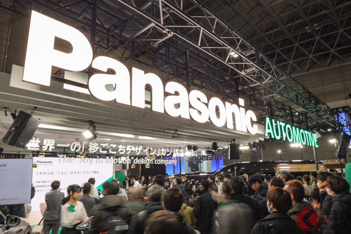 「世界一の『移ごこちデザイン』カンパニー」を掲げるパナソニック オートモーティブシステムズブースは2024年比5倍のビッグサイズに!