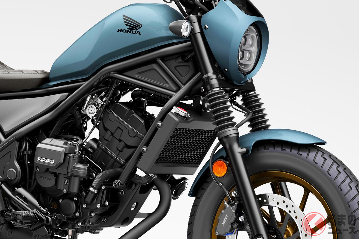 ホンダの人気クルーザー「レブル」が刷新!