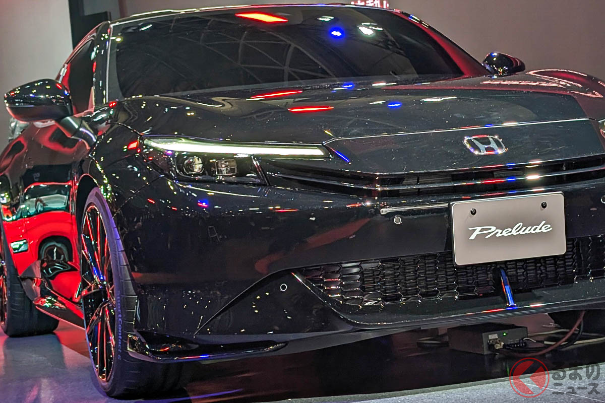 世界初公開の新型プレリュードプロトタイプ!