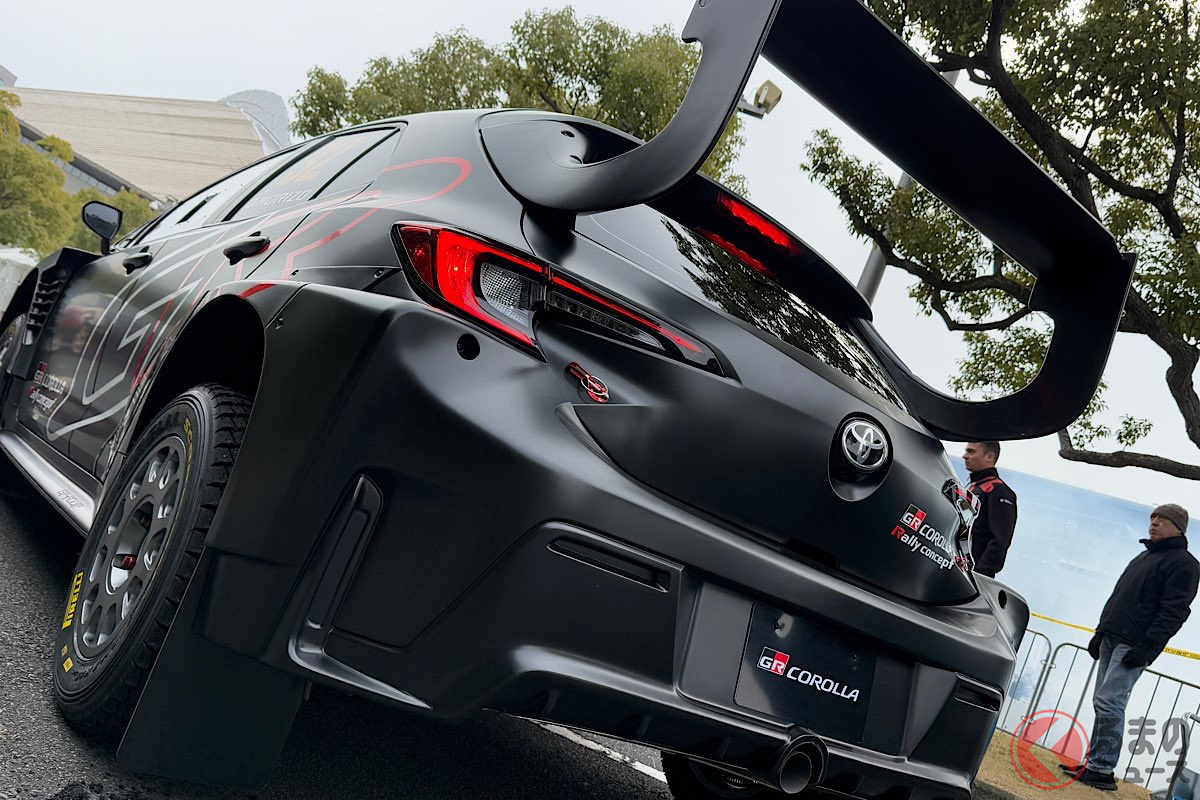 「GRカローラ・ラリーコンセプト」世界初公開!