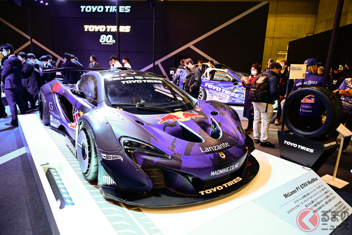 プロクセス R888 R Driftを装着した「McLaren P1GTR MadMac」