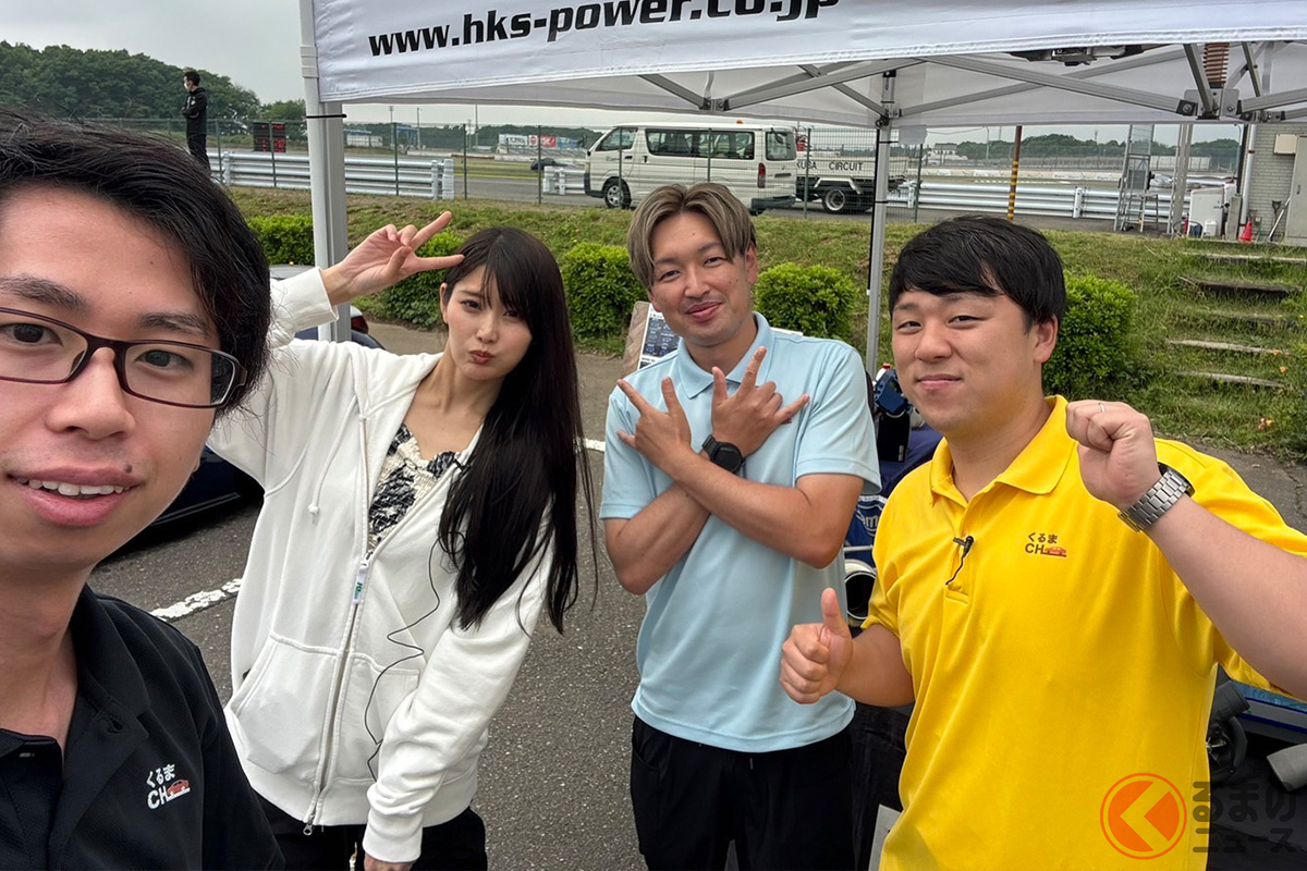 「くるまのCHANNEL」のメンバーとその愛車も全員集合予定!