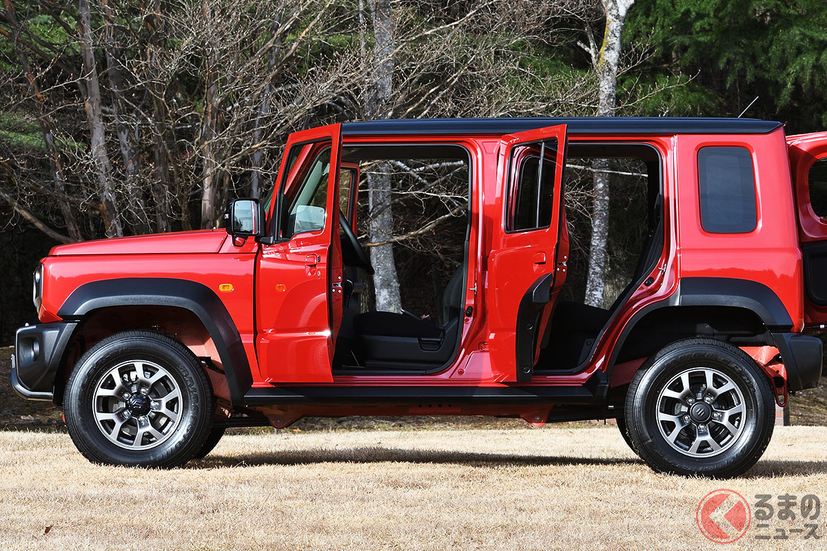 待望の5ドア仕様の「ジムニーノマド」
