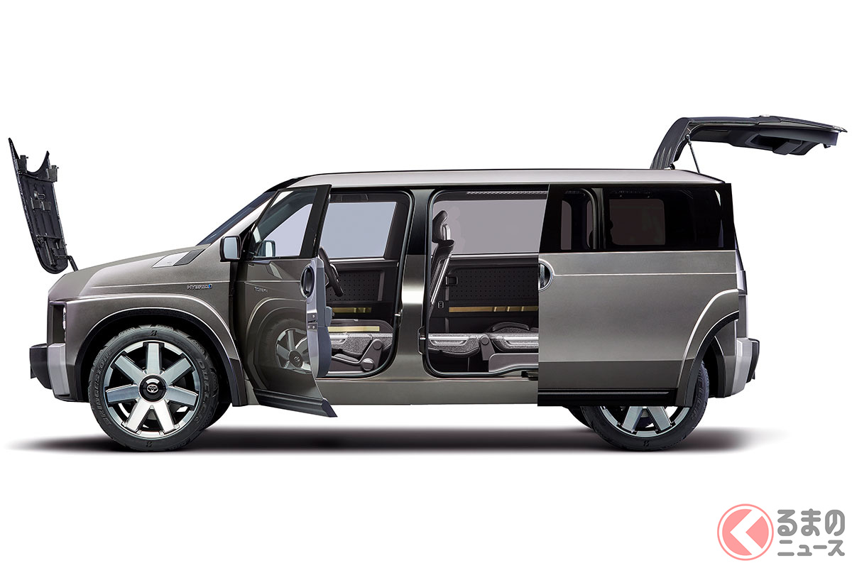 今なお魅力的! SUVとミニバンの特性を融合したトヨタ「Tjクルーザー」(コンセプトモデル)