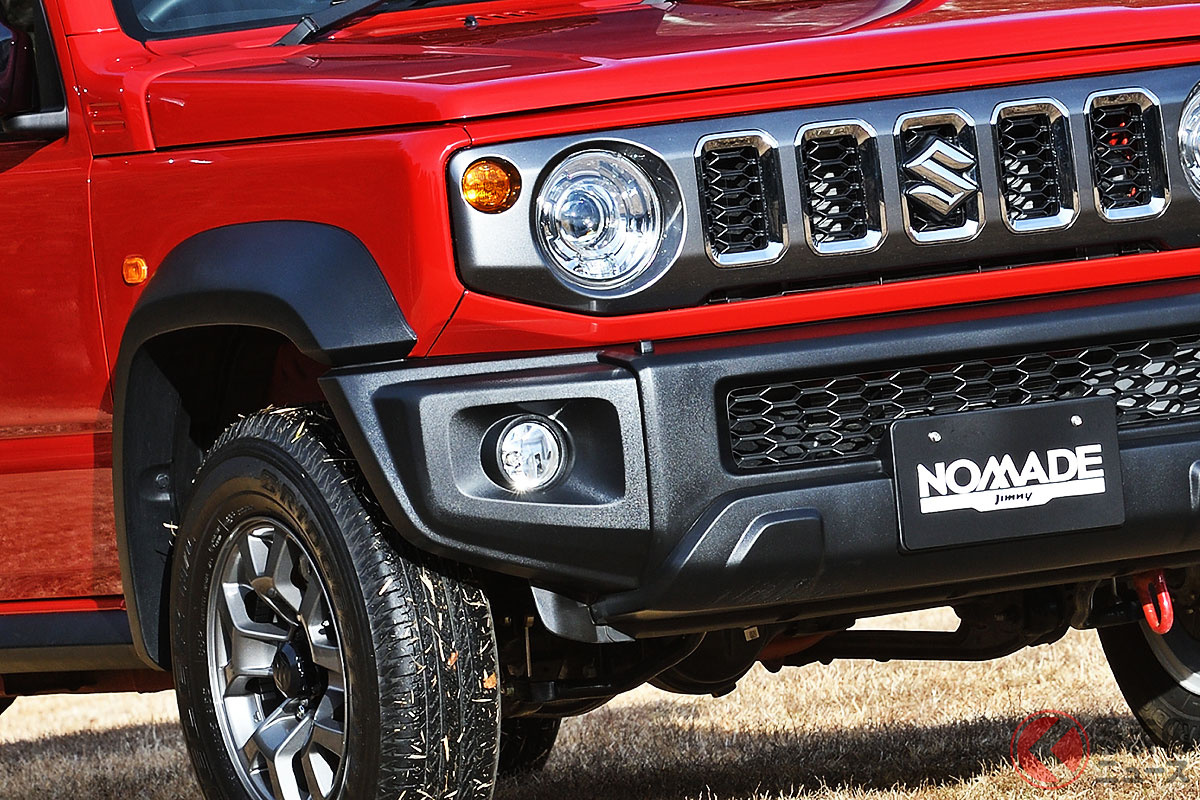 待望の5ドアモデル「ジムニーノマド」 即・受注停止へ