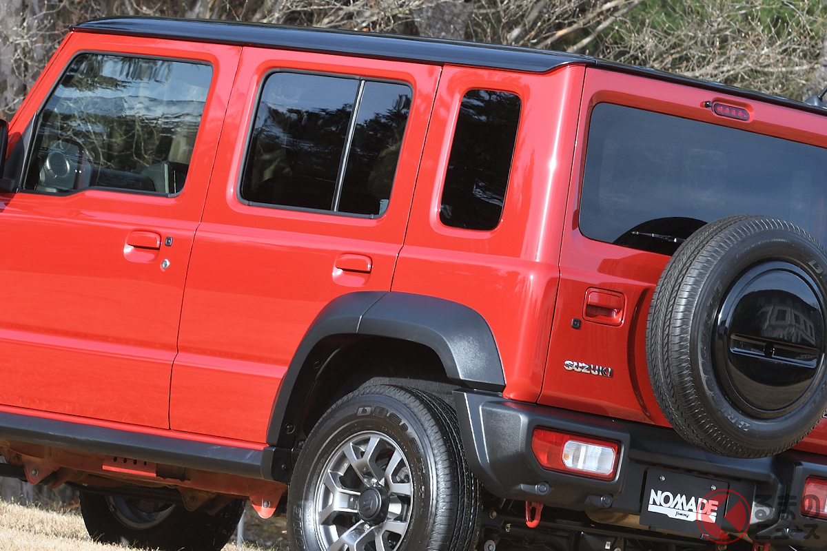 「ジムニーシリーズ」として初めて5ドアモデル投入