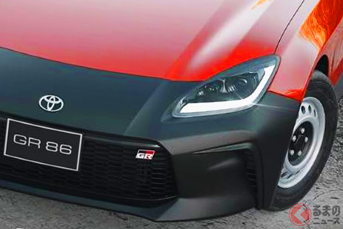 無塗装バンパーで商用車感漂う! GR86のワゴン姿に反響集まる! (Photo:sugardesign)