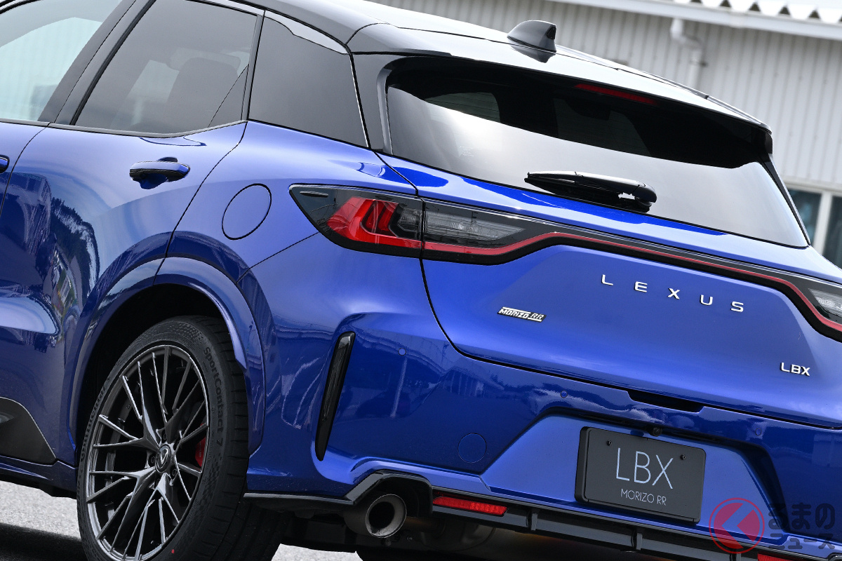 国内レクサス初のMT車「LBX MORIZO RR」