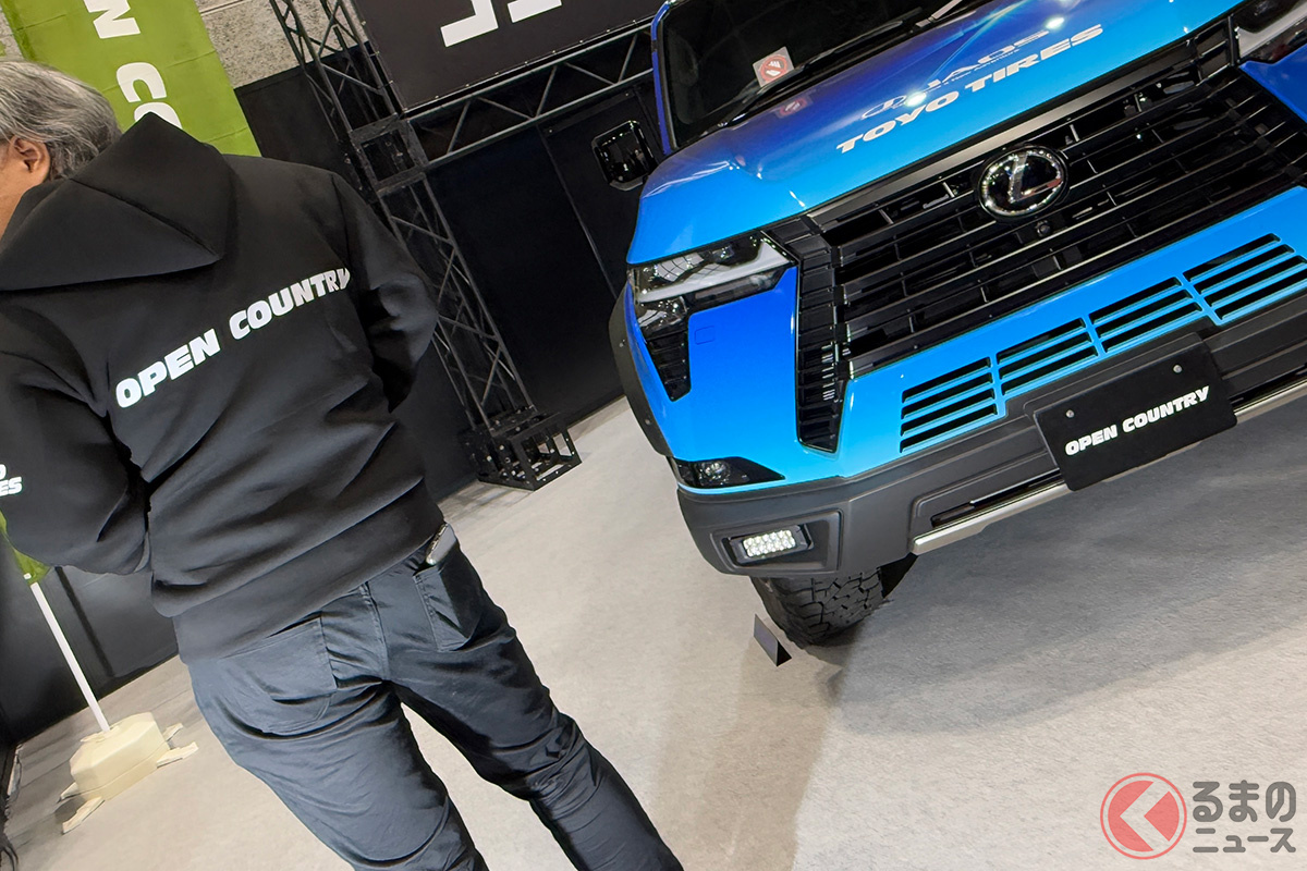 SUVユーザーが欲しかった新タイヤが大阪オートメッセに展示された