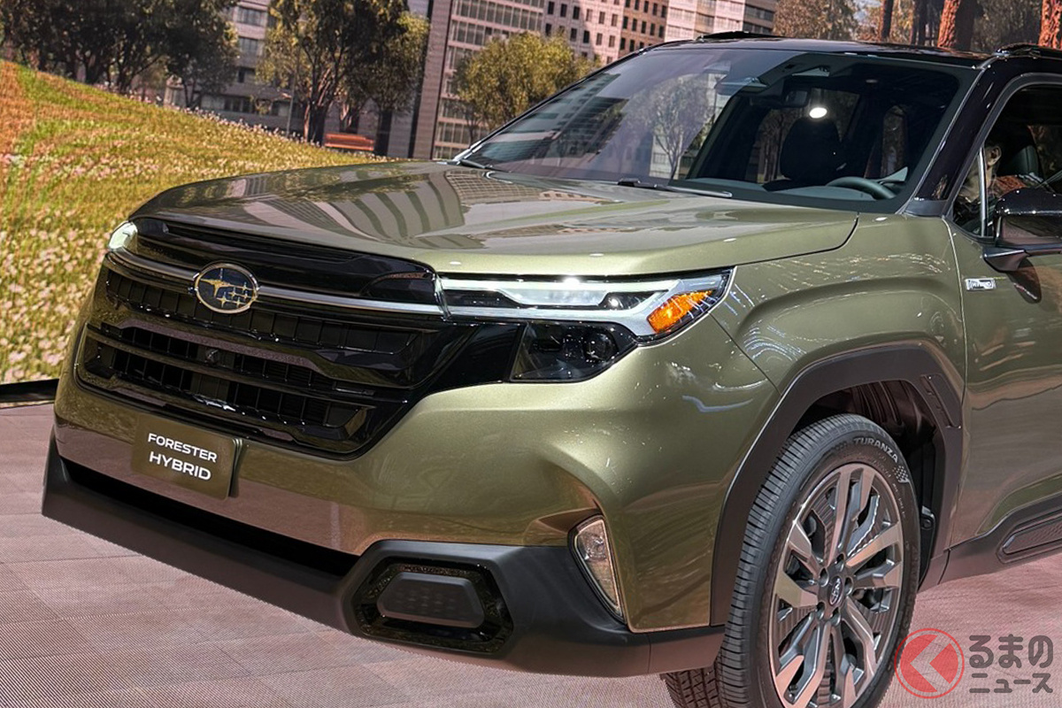 「フォレスター」初! 本格ハイブリッド車が登場!