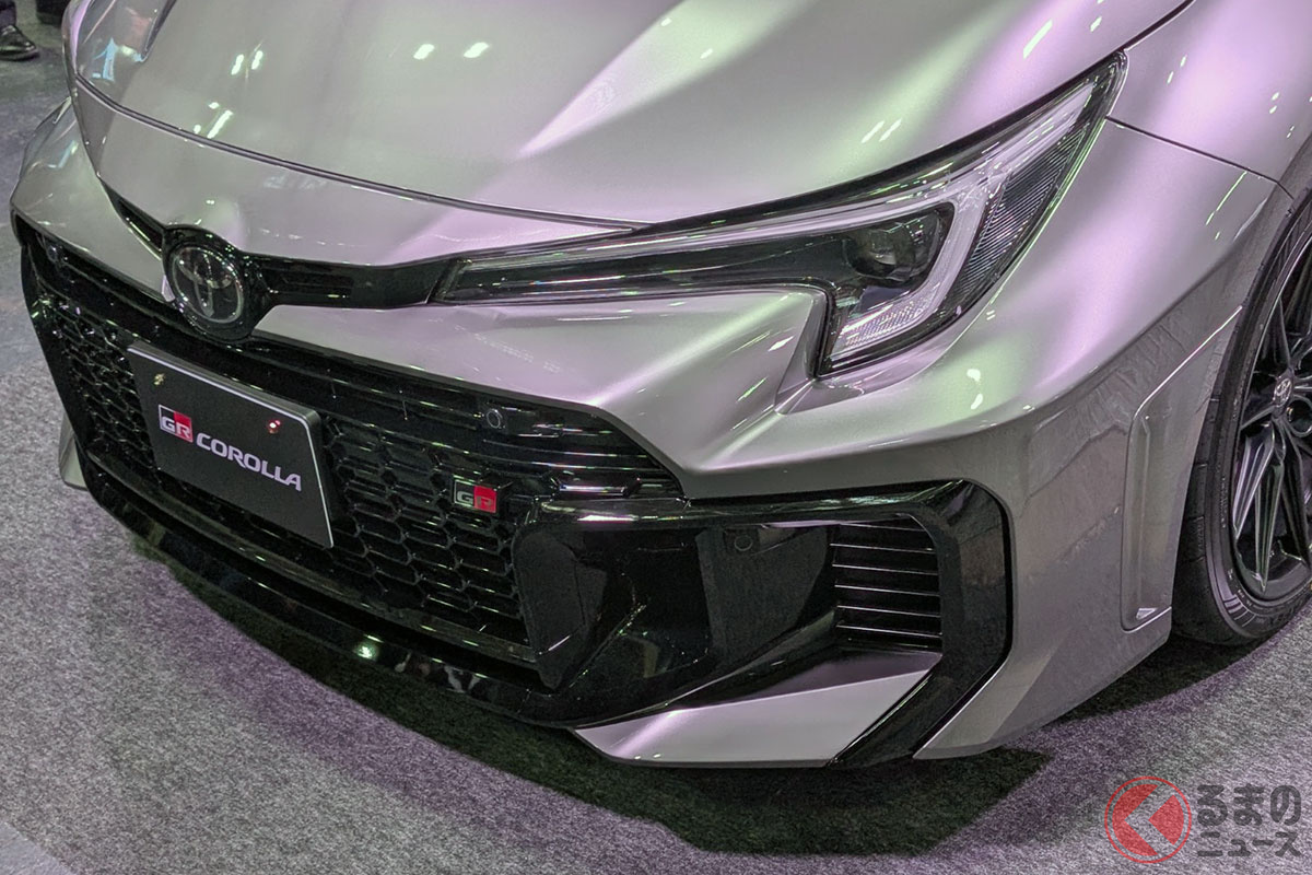 進化した「GRカローラ」日本初公開