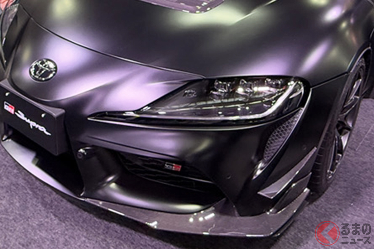 集大成モデル「スープラ A90ファイナルエディション」が日本初公開!(大阪オートメッセ2025)