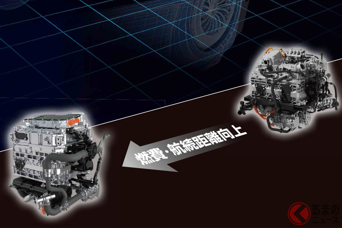 乗用車向けでは、燃費性能の改善により航続距離が向上することで、長距離も安心して運転出来るように