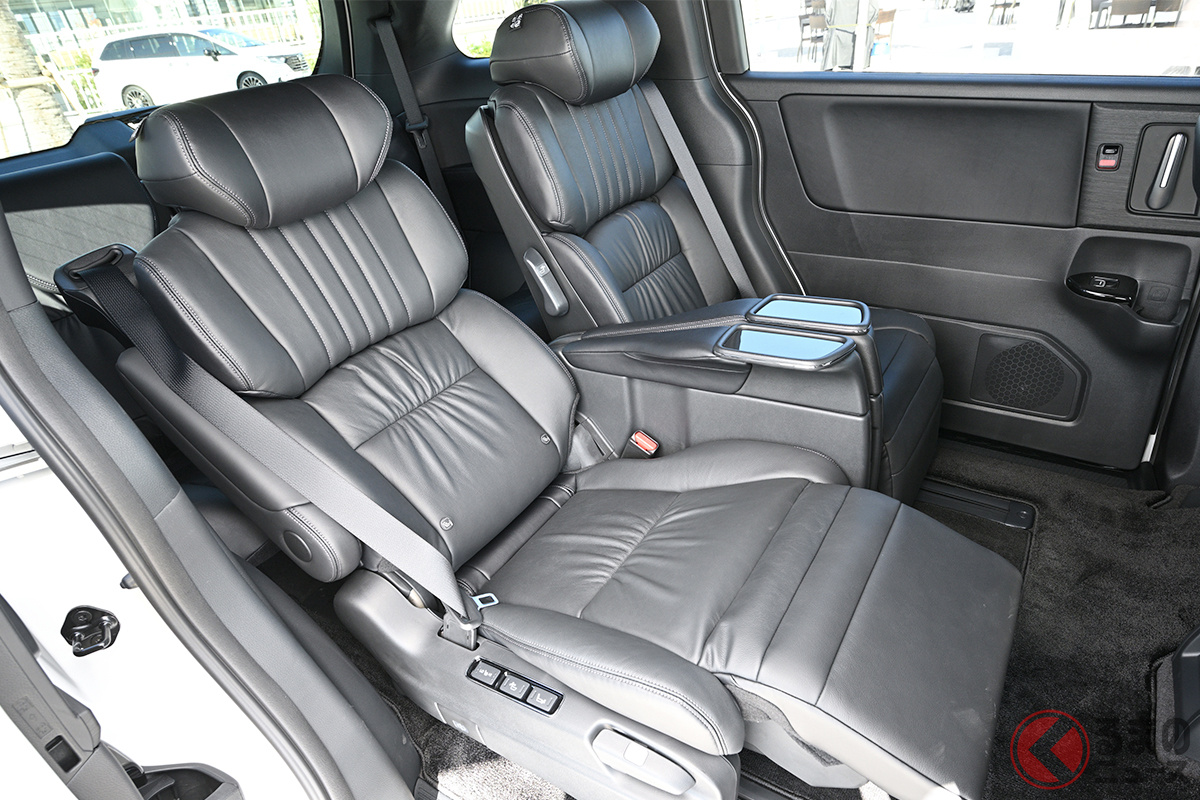 ファーストクラス並みのリアシートを備えた「オデッセイ」